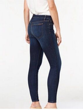 Joe's the icon mid-rise skinny ankle jeans w27 dark wash